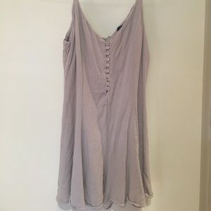 Lulus Grey Romper (petite)